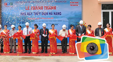 Hà Nang 水电站落成典礼